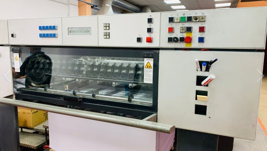 Used printing machinery